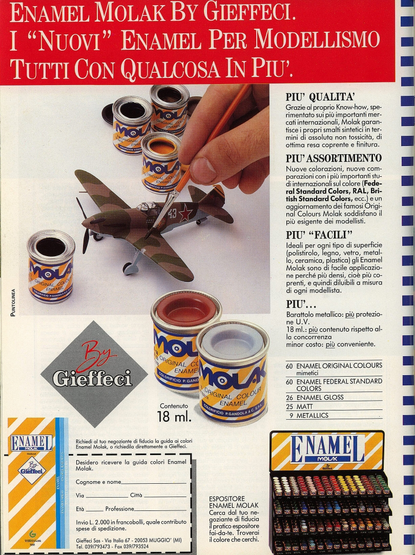 Aerei Modellismo 1991-10